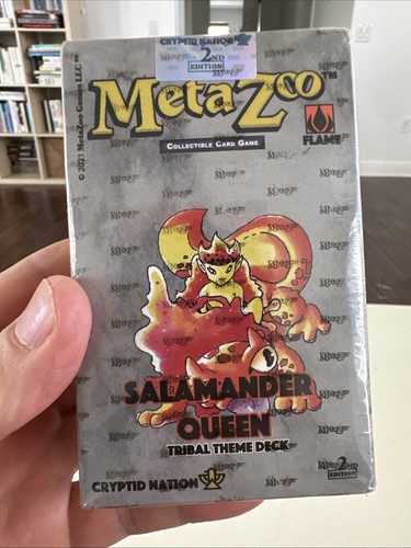 Salamander Queen Cryptid Nation 1st Edition MetaZoo Tribal Theme Deck