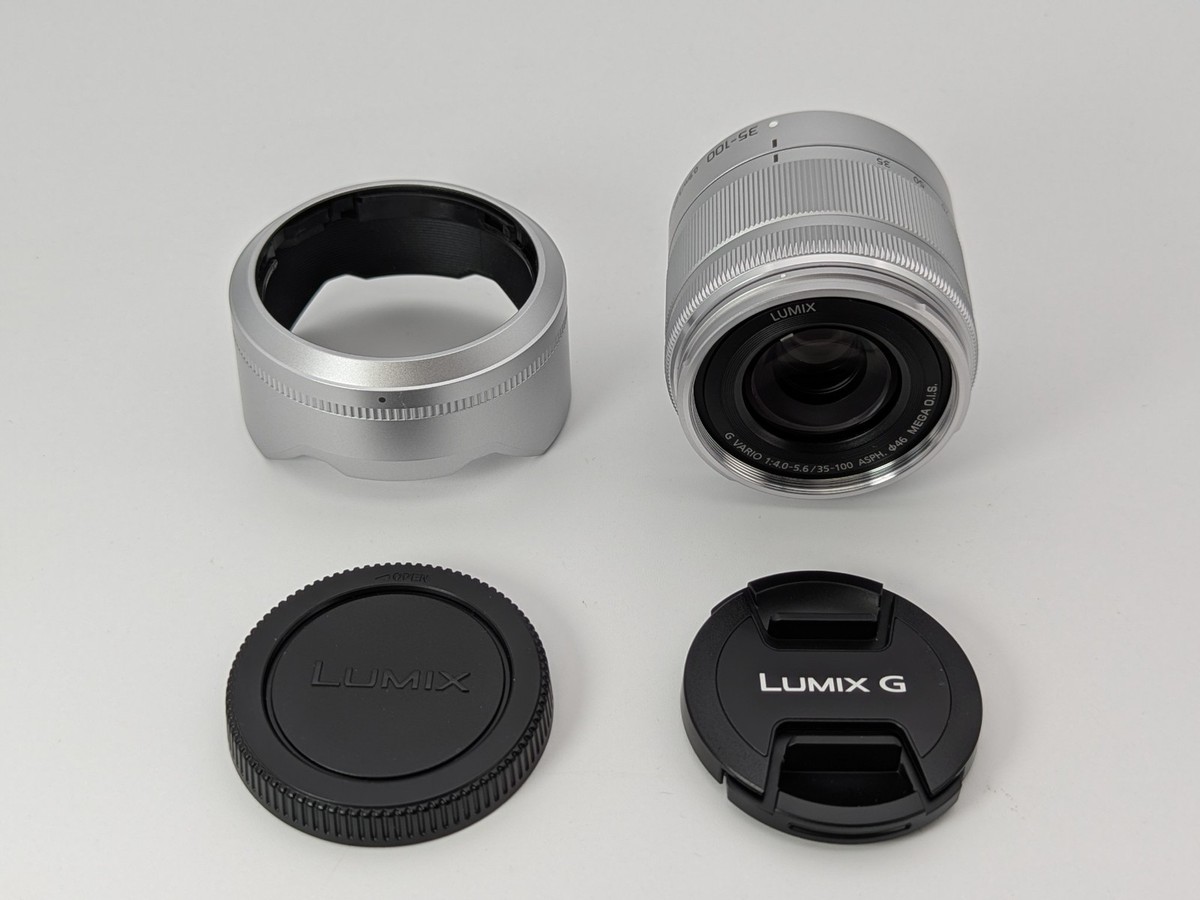 Panasonic Lumix G Vario 35-100mm f/4.0-5.6 ASPH. MEGA OIS w/ Hood