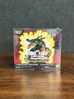 Dragon Ball Super TCG Wish for Shenron Fusion World FB07 Booster Box NEW  SEALED | eBay