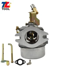 Carburetor With 2 Choke Shafts Mounting Gasket For Kohler Cast Iron 10HP & 12HP