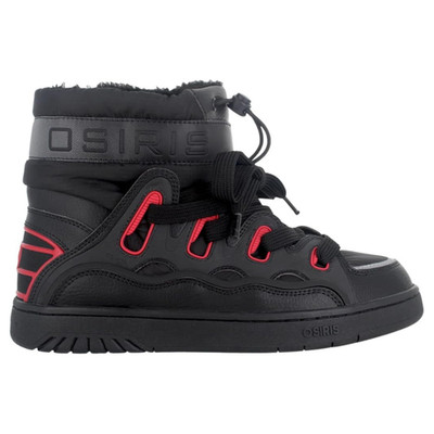 Osiris Men's D3 M Skate Shoe Black/Red
