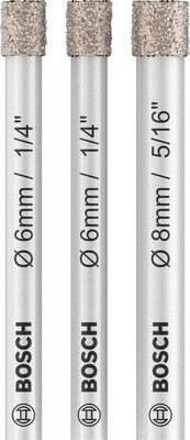 Bosch PRO Ceramic dry Bohrer-Set, 3-tlg.