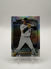 2025 Bowman Chrome LEO DE VRIES Mega Box MOJO REFRACTOR