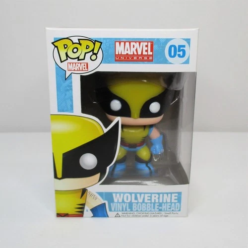 Funko Pop Wolverine #05 Marvel Universe (2011) Vinyl Collectible Vaulted NIB A+