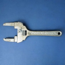 Superior Tool 03825 Slip & Lock Nut Wrench Dual Sided Basin Plumbing Tool