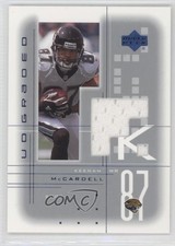 2001 UD Graded Game Jerseys Keenan McCardell #KM 9bp
