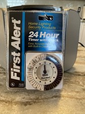 First Alert 24 Hour Timer with Clock - Model ...