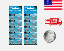 10-50Pcs AG13 LR44 A76 357 357A LR1154 SR1154 SR44 1.5V Button Battery Coin Cell