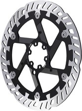 Magura MDR-P Disc Brake Rotor - 203mm, 6-Bolt, For eBike, Silver/Black