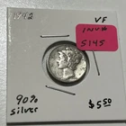 1942 mercury dime
