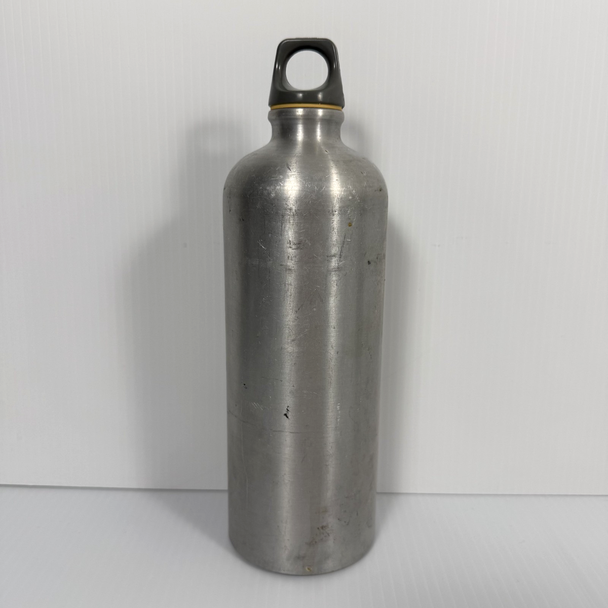 3 Sigg Vintage Fuel Bottles + Caps Silver aluminum Backpacking