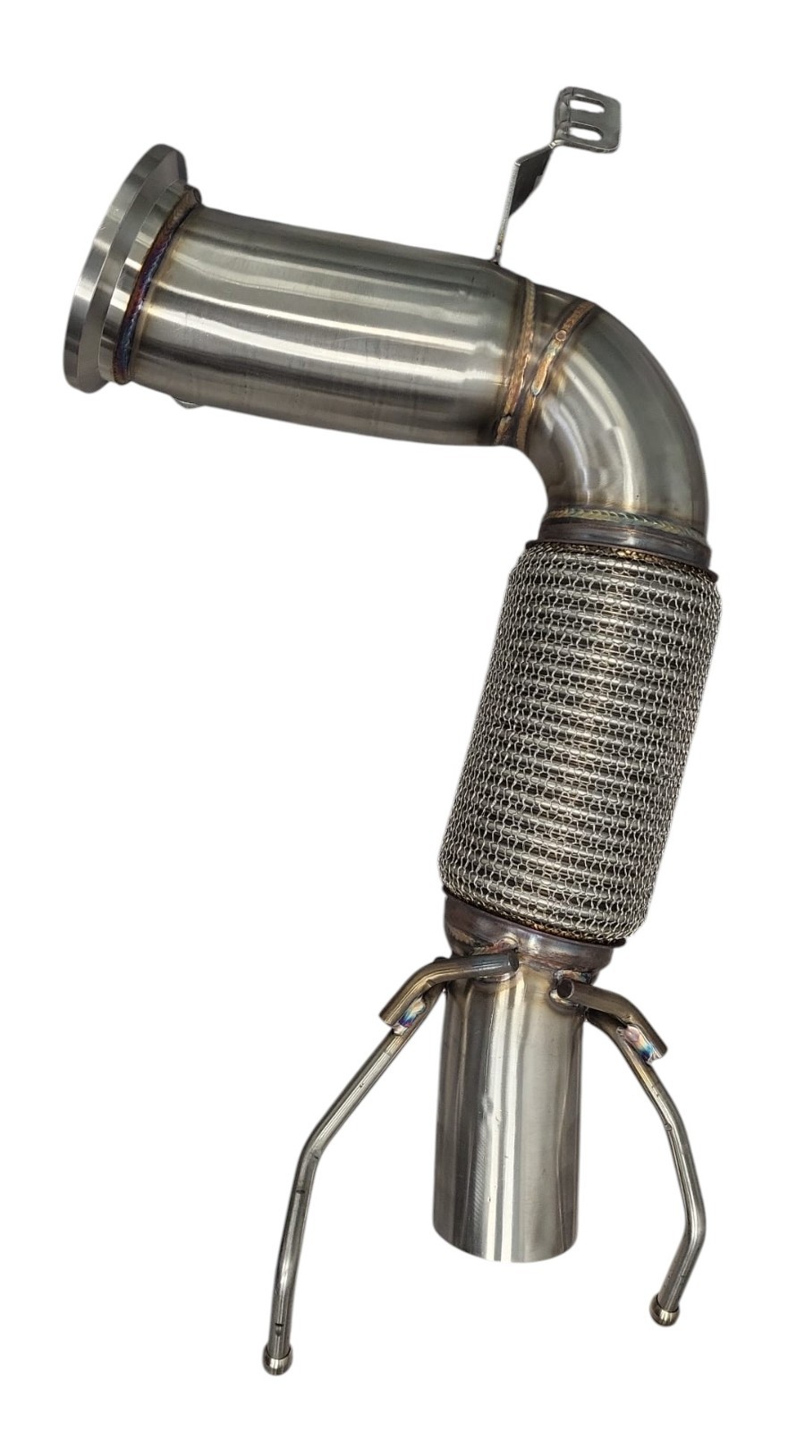 Downpipe inox Mini F56 X1 X2 résolvant les restrictions d'échappement Cooper