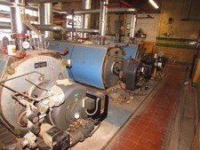 Hartley And Sugden SCP Junior 50 Industrial Gas Boilers x3 With Chimney