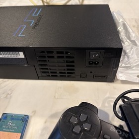 Sony PlayStation 2 PS2 SCPH-50001 Console Bundle 2 Controllers 7 Games