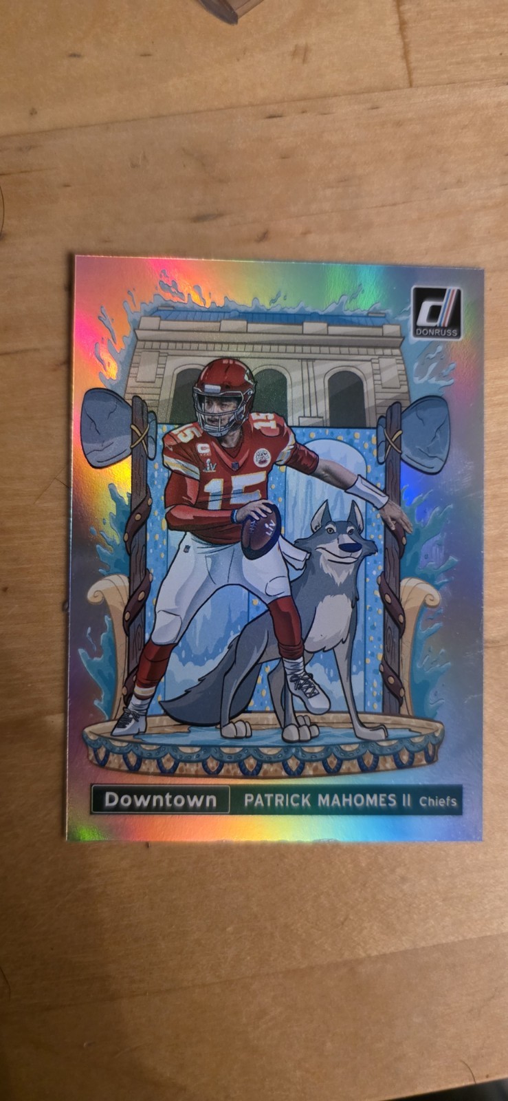 2021 Donruss Downtown! #25 Patrick Mahomes II CHIEFS SP