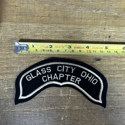 Harley Davidson HOG Glass City Ohio Chapter Vest 5 x 3'' Patch
