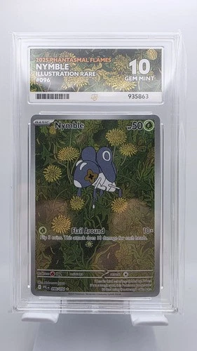 Pokémon TCG - Phantasmal Flames - 096/094 Nymble - Ace 10