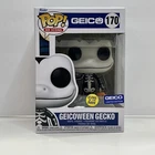 Funko Pop Ad Icons - Geicoween Gecko #170 GITD Geico Exclusive **NEW & VAULTED**