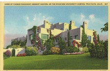 President Herbert Hoover's home near Stanford University