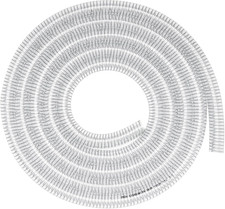 Suction Hose 3/4"ID X 5Ft Reinforced Tubing PVC Clear Wire Vinyl Tubing,Heavy Du