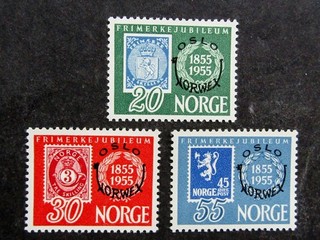 nystamps Norway Stamp # 340//342 Mint OG H G21y510