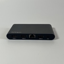 StarTech.com USB C Dock - 4K Dual Monitor HDMI Display