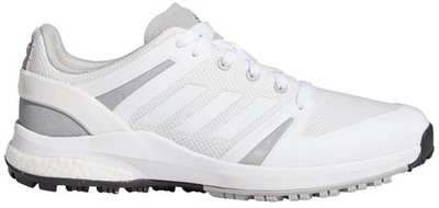 adidas EQT SL White/White/Grey FX6631 Spikeless Golf Shoes Size 8.5 Wide NEW