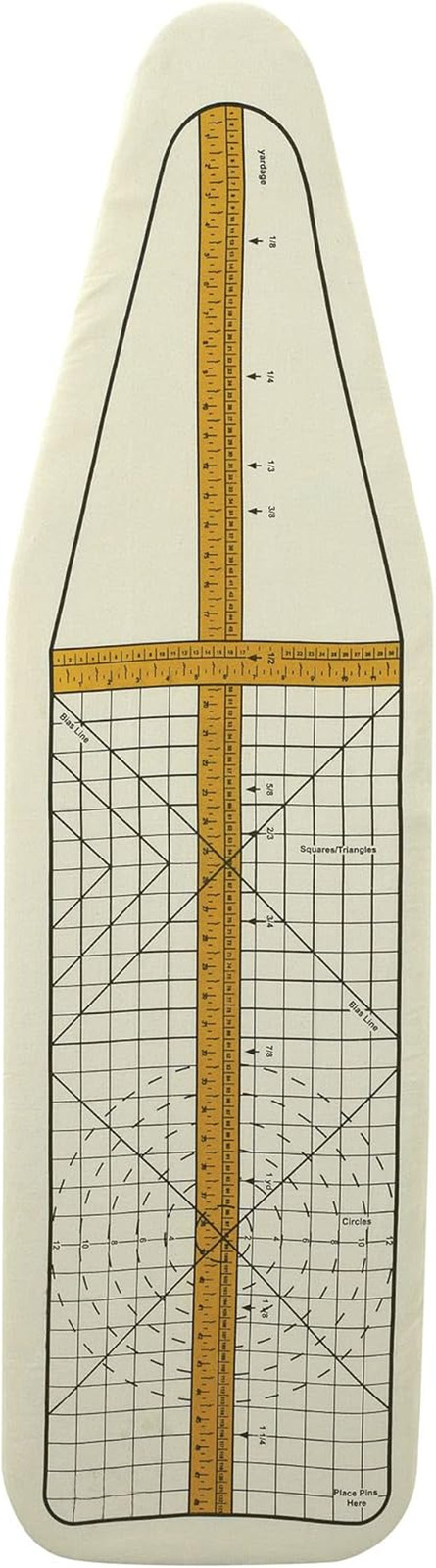 Ing Board Replacement Pad And Cover, Sewing Guide Pattern, C