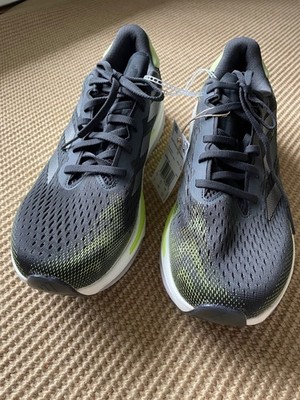 Adidas Mens Supernova Prima Running Shoes Size 10 Carbon Pulse Lime Green $160