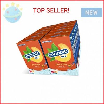 Snapple Tea   Sugar Free & Delicious, Made with Natural Flavors (Peach, 72 Stick