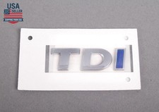 Vw Jetta 11-14 Rear Trunk Tdi Emblem Badge Genuine 1k9853675kwws Vw Jetta 11-14 Rear Trunk Tdi Emblem Badge Genuine 1k9853675kwws