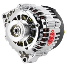 Powermaster 38247 Street Alternator, 165A, Serpentine, 12V, Fits Chevy
