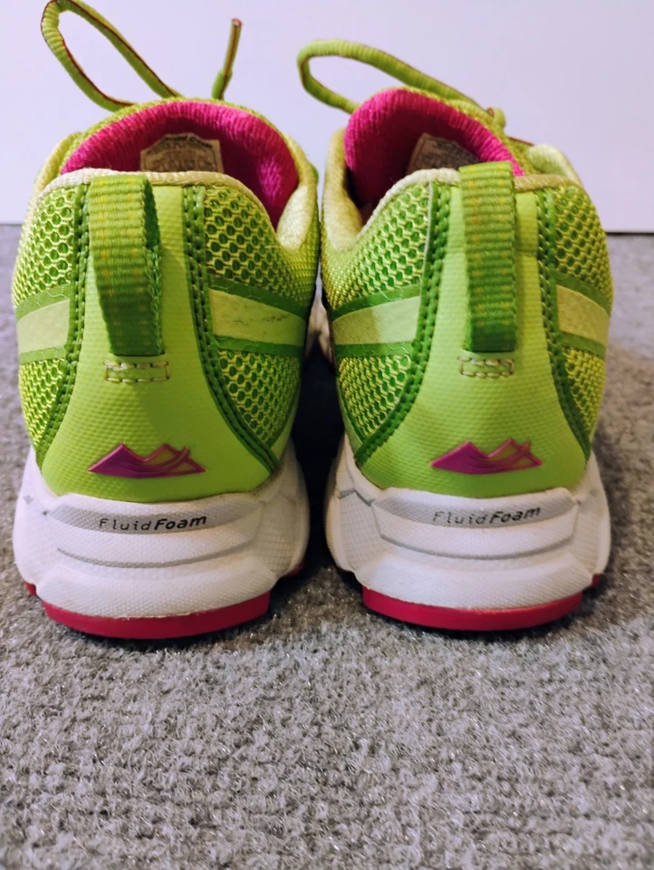 Zapatillas deportivas Montrail para mujer talla 8,5 GL2167-351 suela de espuma verde zapatos estéticos  Foto 2 de 4