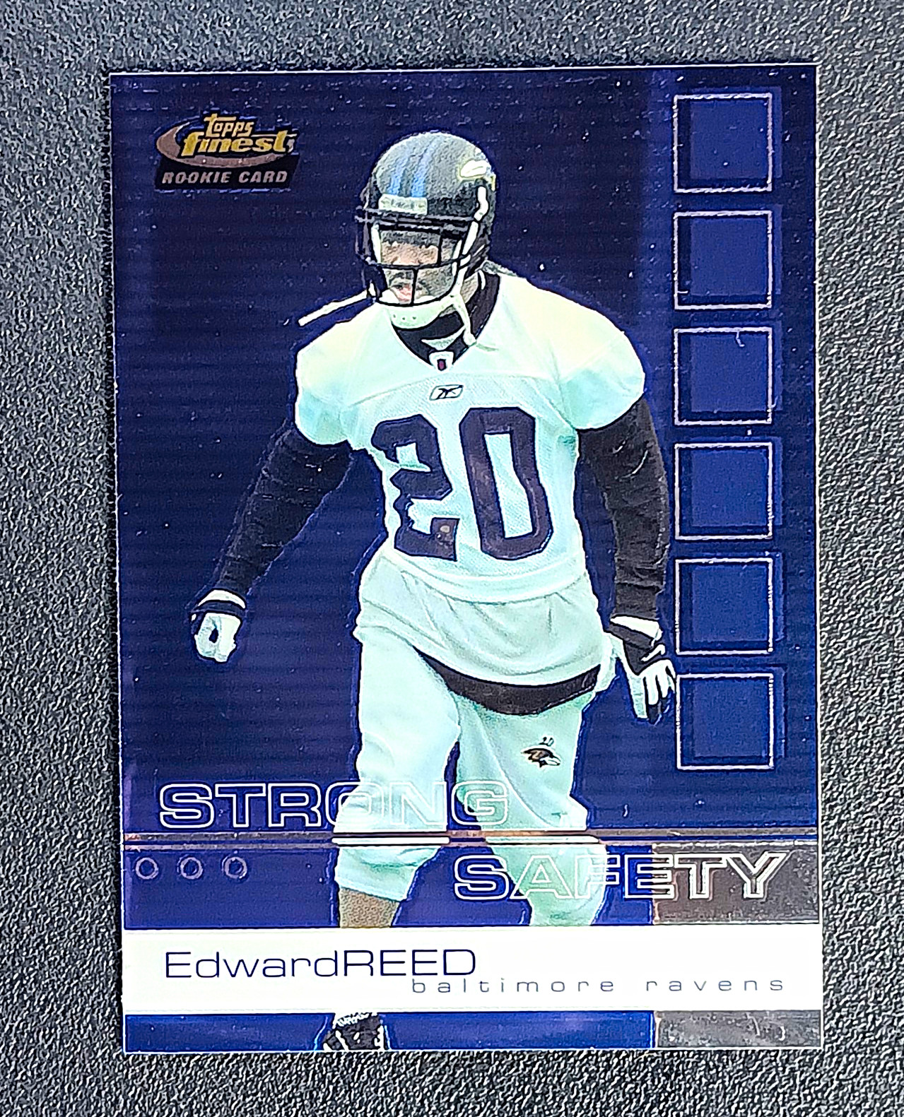 Ed Reed Finest #109 Base