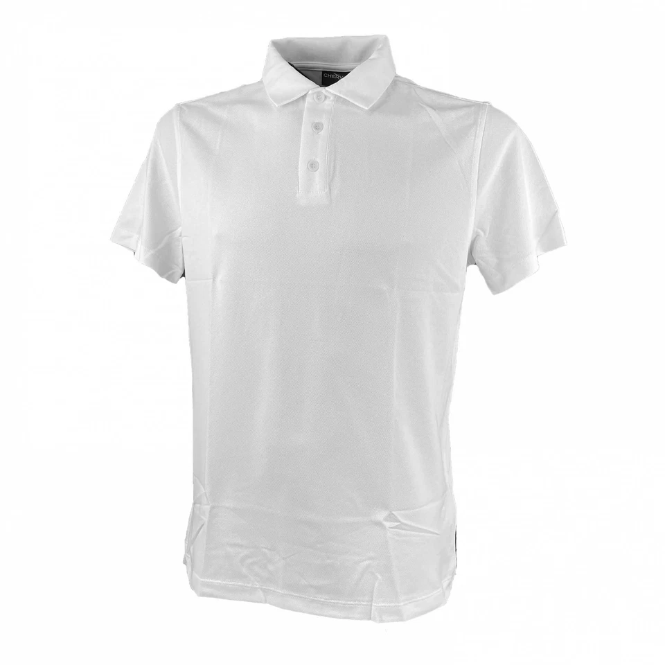 Chervo Golf Herren Polo Hemd Poloshirt DRY MATIC Allas weiß 100 2.Wahl