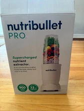 Nutribullet PRO 900Watt Single Serve Blender Matte Linen 32oz & 24oz Cup