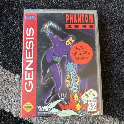 Phantom 2040 Sega Genesis Game and Case