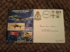 WW2 The Battle of the Ruhr RAF cover signed ACM Sir DAVID PARRY EVANS