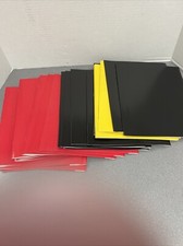 Lot of 29 American Scholar paper folders red, yellow, and black