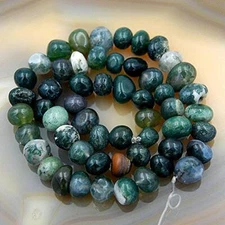 6x8mm-8x12mm Natural Nugget Freeform Gemstone Beads 16" Pick Stone 