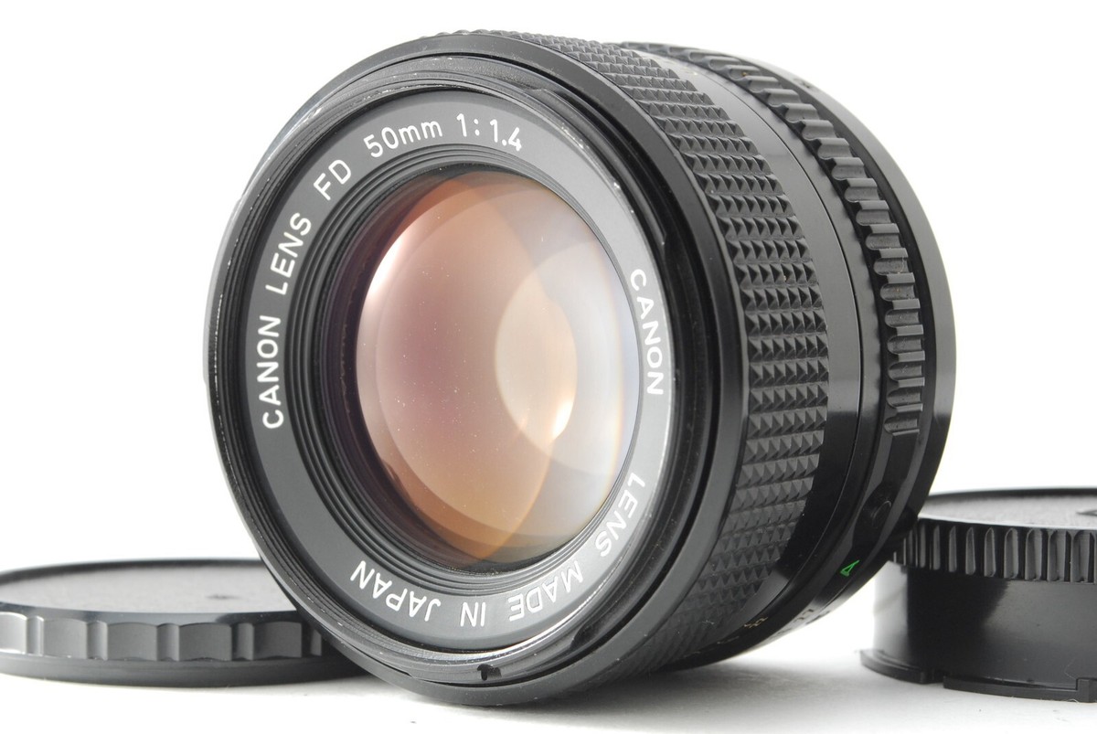 【美品】Canon FD 50mm f1.4 Near MINT