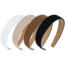 4Pcs Wide Headbands for Women Girls Non Slip Head Band Plain Head Bands Fashi...