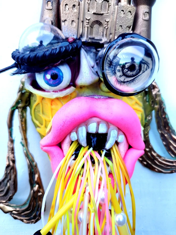 Conjunto de arte escultura pintura medios mixtos moderno contemporáneo artista famoso Foto 4 de 4