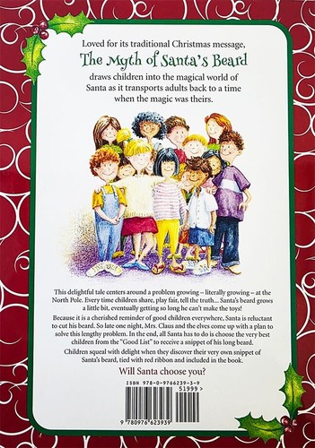 THE STORY OF SANTA'S BEARD, Author SHARON THAYER, Hardcover (2016) HC - Foto 2 di 2
