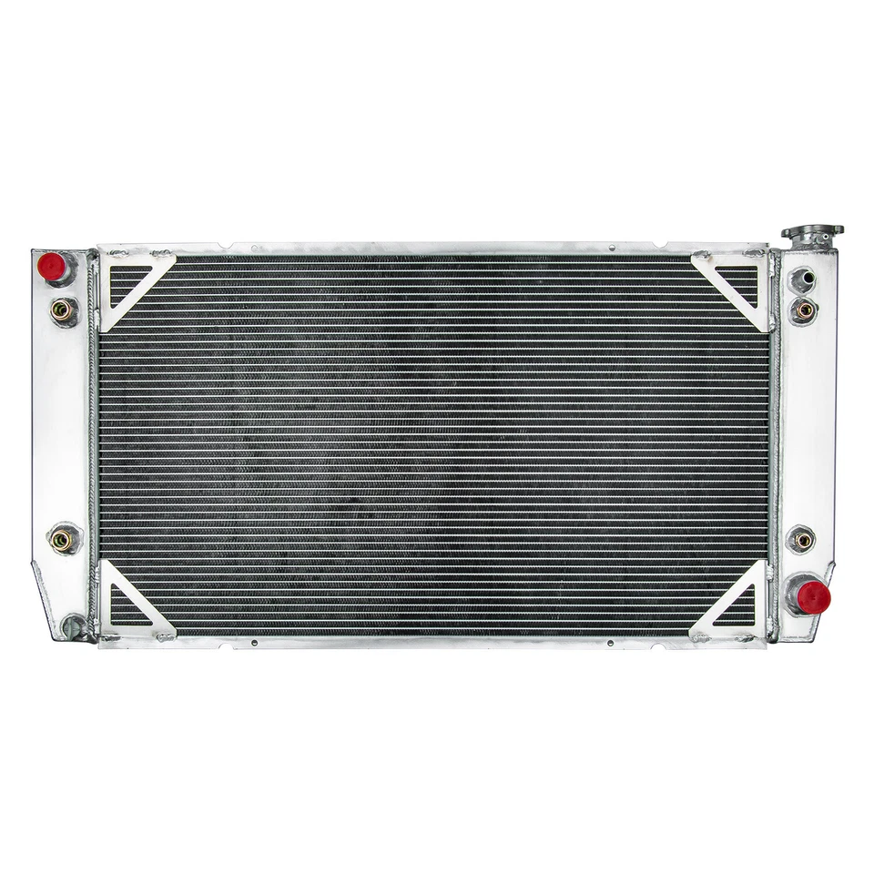 34" Wide 4-Row Radiator Fit 1988-00 90 Chevy GMC C2500 C3500 K2500 K3500 7.4L V8 - Image 2 of 4