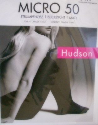 Hudson Micro 50 Strumpfhose Blickdicht Matt Größe 40-42 Farbe Dark Orchid 0249