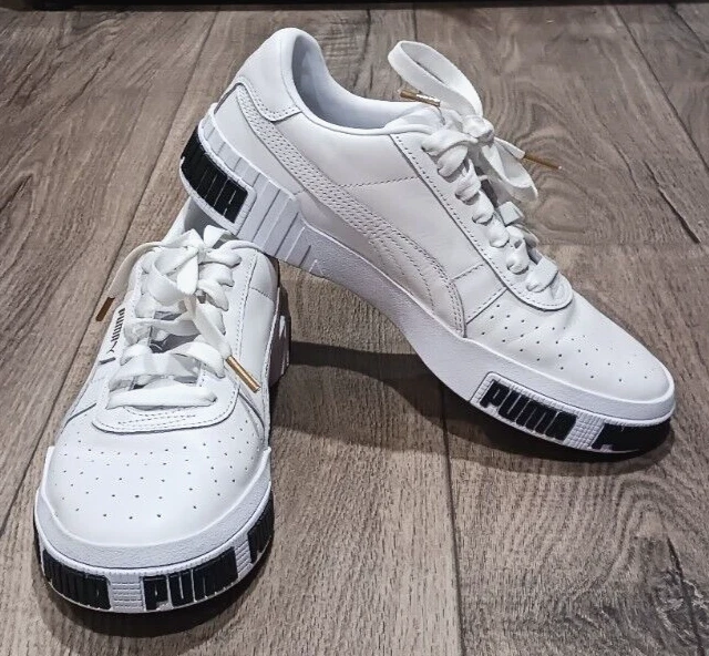 Puma cali bold black and cheap white