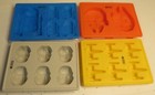 4 Vibrant Kitchen Star Wars Silicone Molds Ice Tray Crafts Gummies Candy Mints