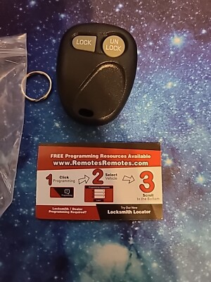 New OEM Electronics Keyless Entry Remote Key Fob 2 Button ABO1502T 16245100-29 