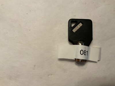 Homac 081 Barrel Key. Ready to use if you need this numbers. Plastic and metal